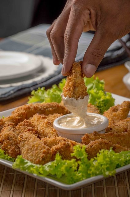 Cuarto de Pollo con Papas